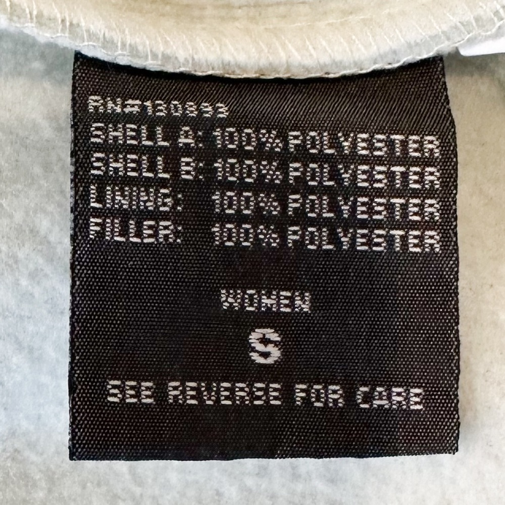 New Balance Women’s Light Blue Fleece Running Jacket Small - Picture 5 of 6